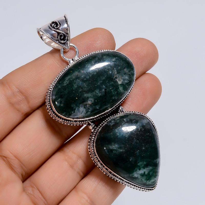 

Sterling Silver Birthstone Pendant for Sister with Customizable Gemstone Option 6-8
