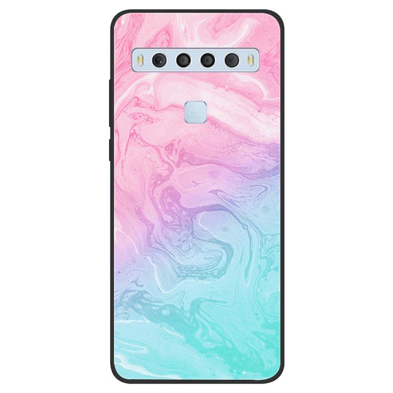 

Для чохла TCL 10L 10 Pro М яка силіконова задня кришка Для TCL 10L 10 Lite 5G UW 10Lite 10Pro 10 L Plus Чохол Coques Милий квітковий малюнок TCL 10L