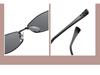 Ultra-Light Retro Gold Wire Sunglasses - Unisex, Tea-Colored, UV Protection