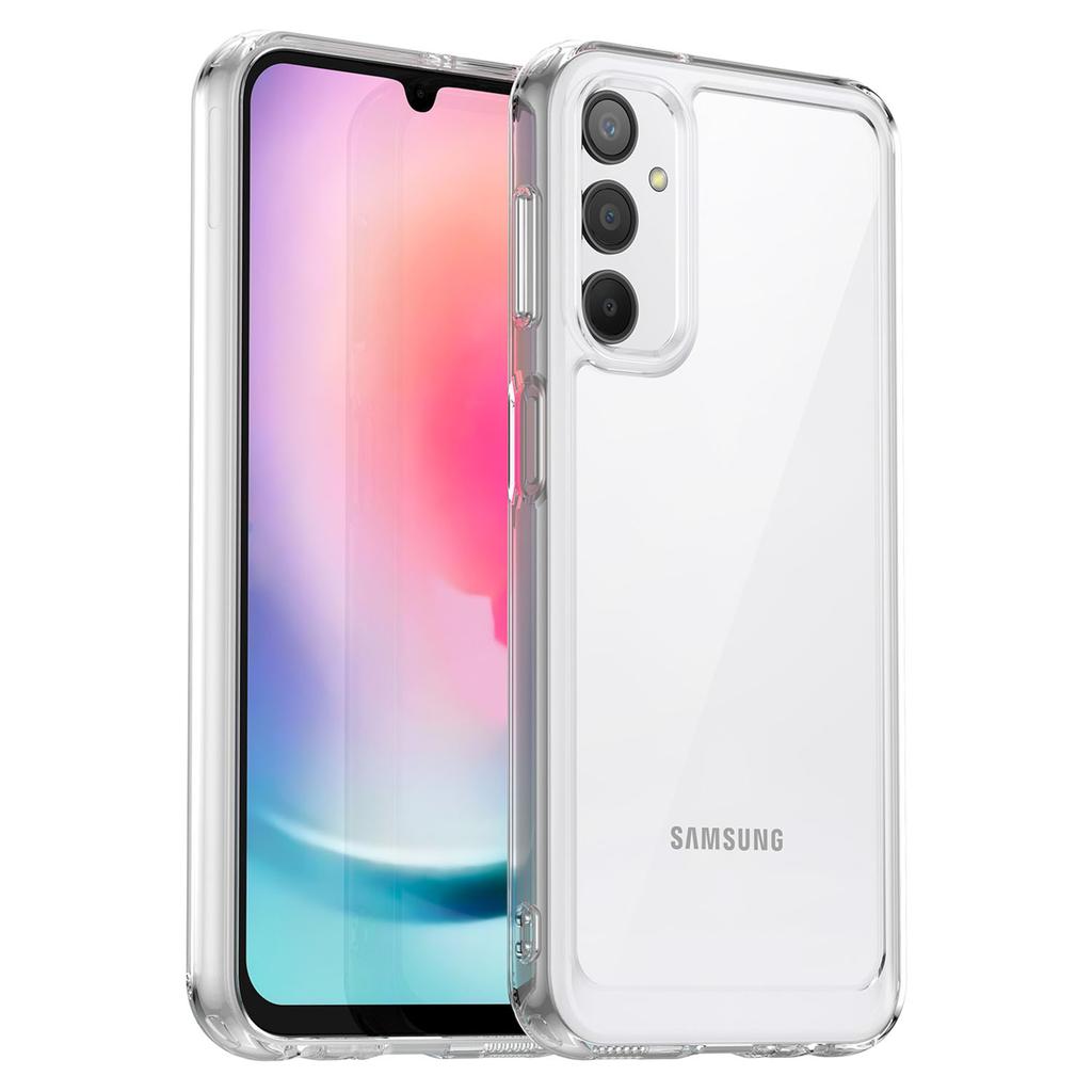 For Samsung Galaxy A24 4G (162.1 x 77.6 x 8.3mm) TPU+Acrylic Phone Case Anti-drop Phone Protective Cover