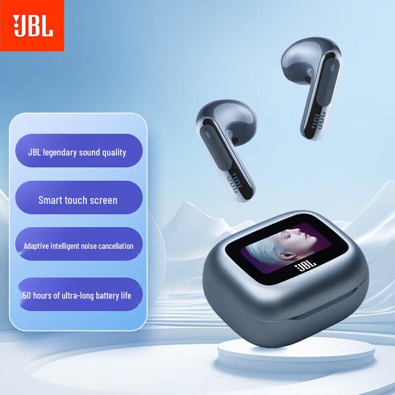 JBL LIVE FLEX 3 Smart Touch True Wireless Adaptive Noise Cancelling Earbuds