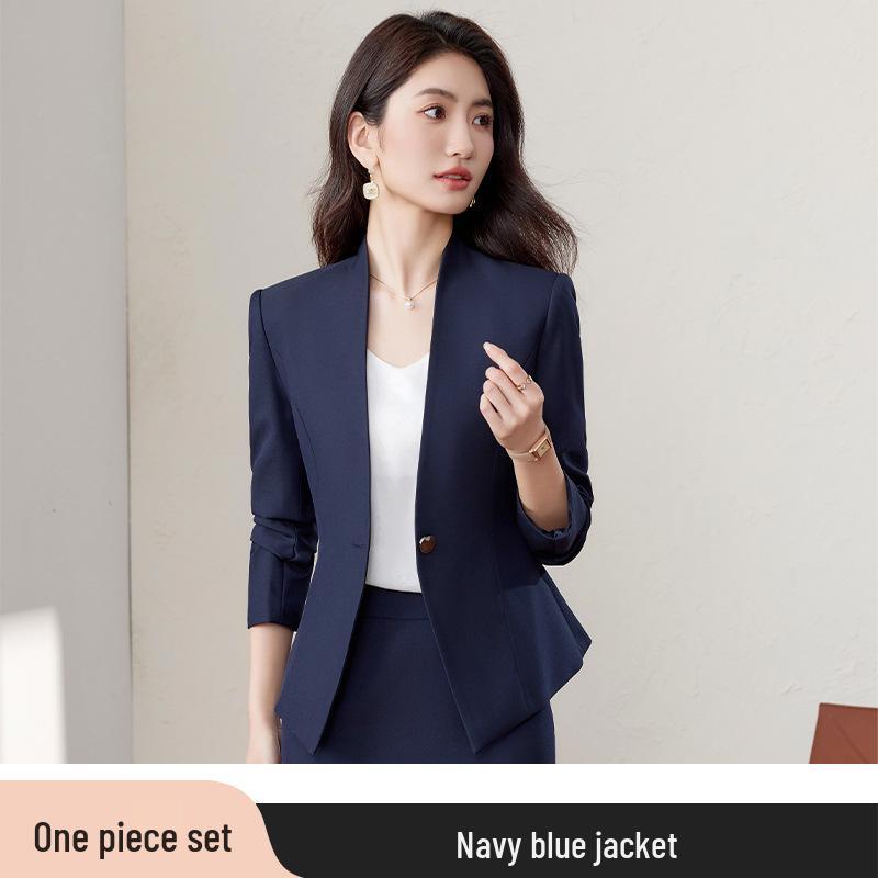 Professional Women's Formal Suit Set for Office and Salon Workwear