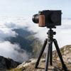 Punho de Câmera Ergonômico com Cabo de Madeira para Q2 Melhora o Conforto e a Pegada Segura Base Protetora com Montagem para Tripé Compatível com ARCA