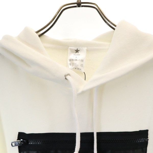 Brand new Star Star Re:MODEL Long sleeve Sweatshirts Ripped nylon pocket Men's Used