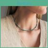 Handcrafted Turquoise Beaded Necklace For Women Unique Fashion Statement Jewelry