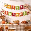 Thanksgiving Pumpkin Bunting, Fall Party Decorations for Home