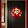 Chinese Spring Festival Horse Year Hanging Pendants Fu Character Door Sticker  New Year Decorations