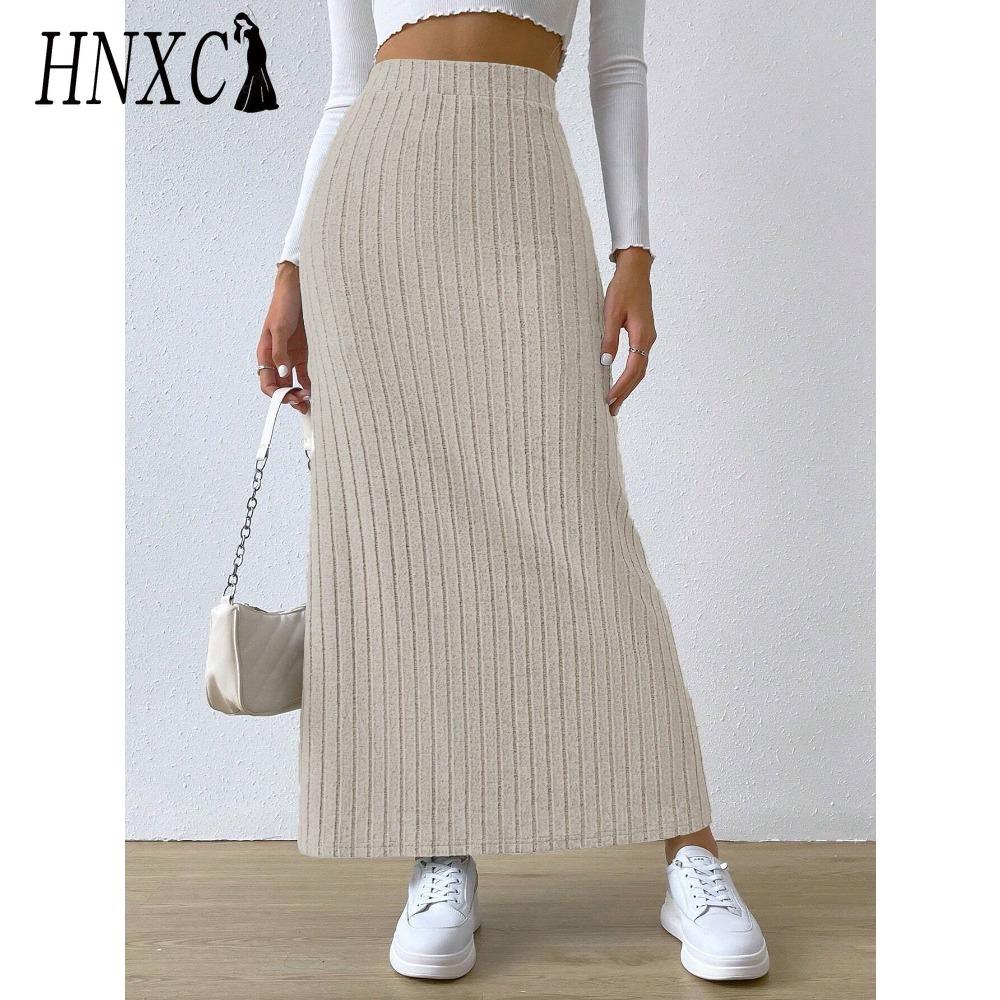 

HNXC Женская Модная Повседневная Летняя Весенняя Юбка XXXXXL бежевый