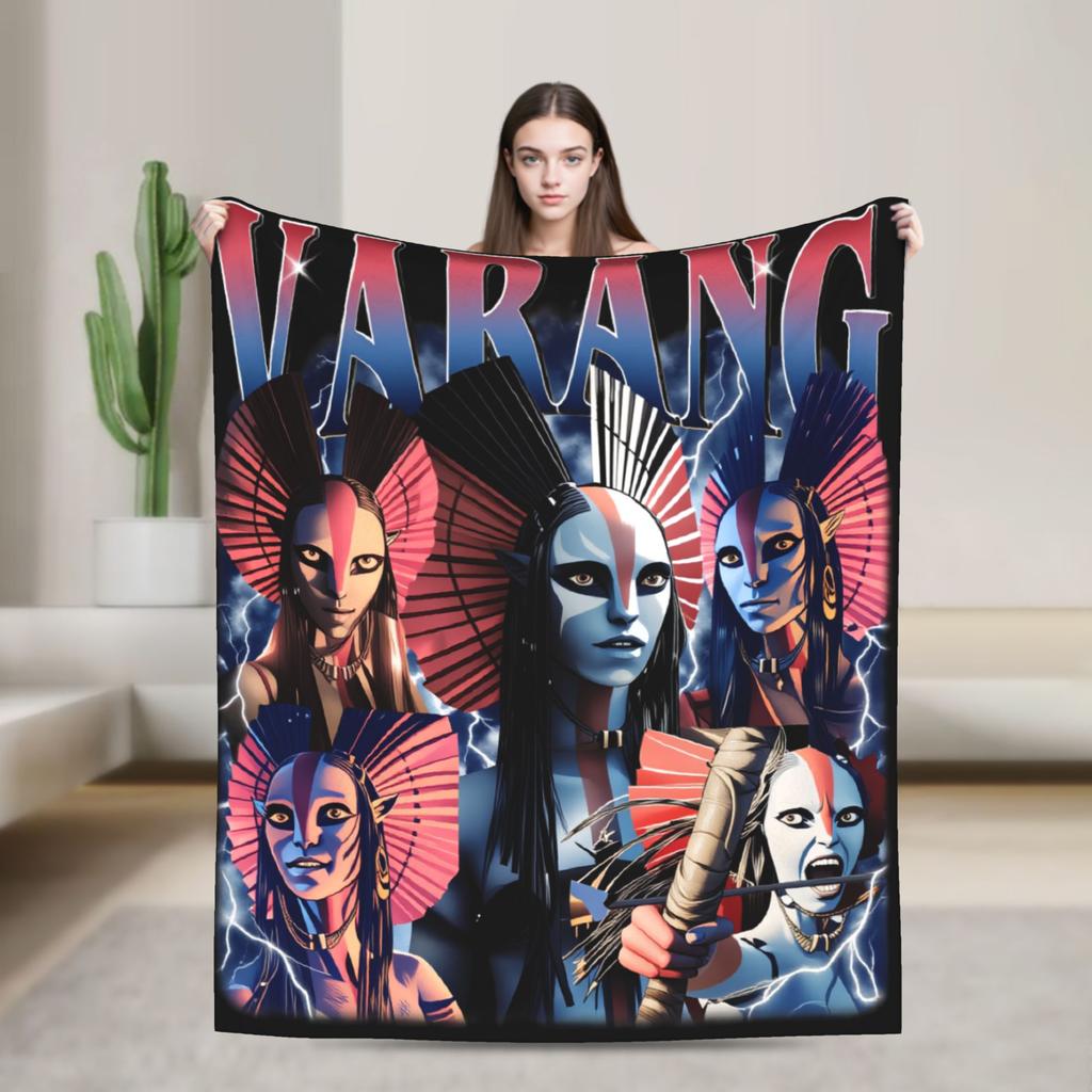 Avatar Fire and Ash Blanket Quality Warm Soft  Throw Blanket Winter Boy Girl Outdoor Fashion Bedspread