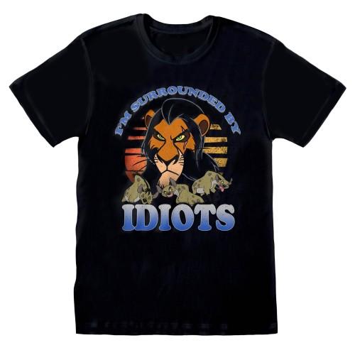 

The Lion King Unisex Adult Surrounded By Idiots T-Shirt XL