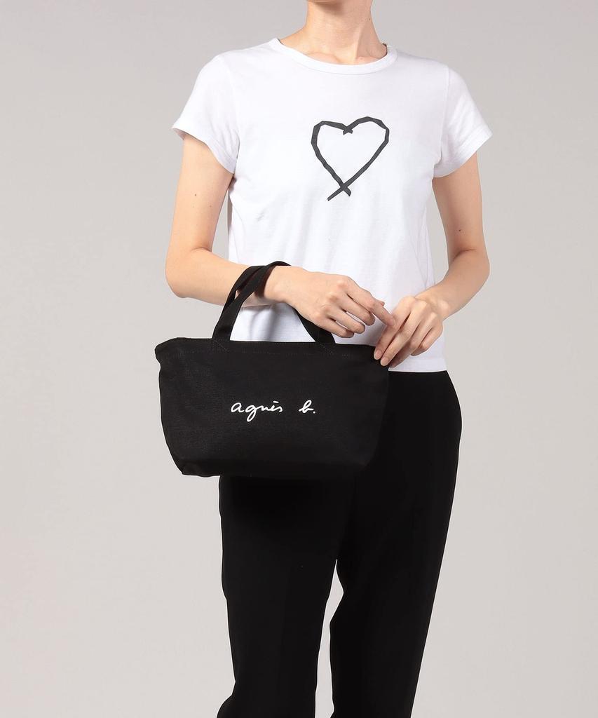 Logo-Tragetasche WEB Exklusiv F Schwarz [agnes b.] GO03-02 Damen