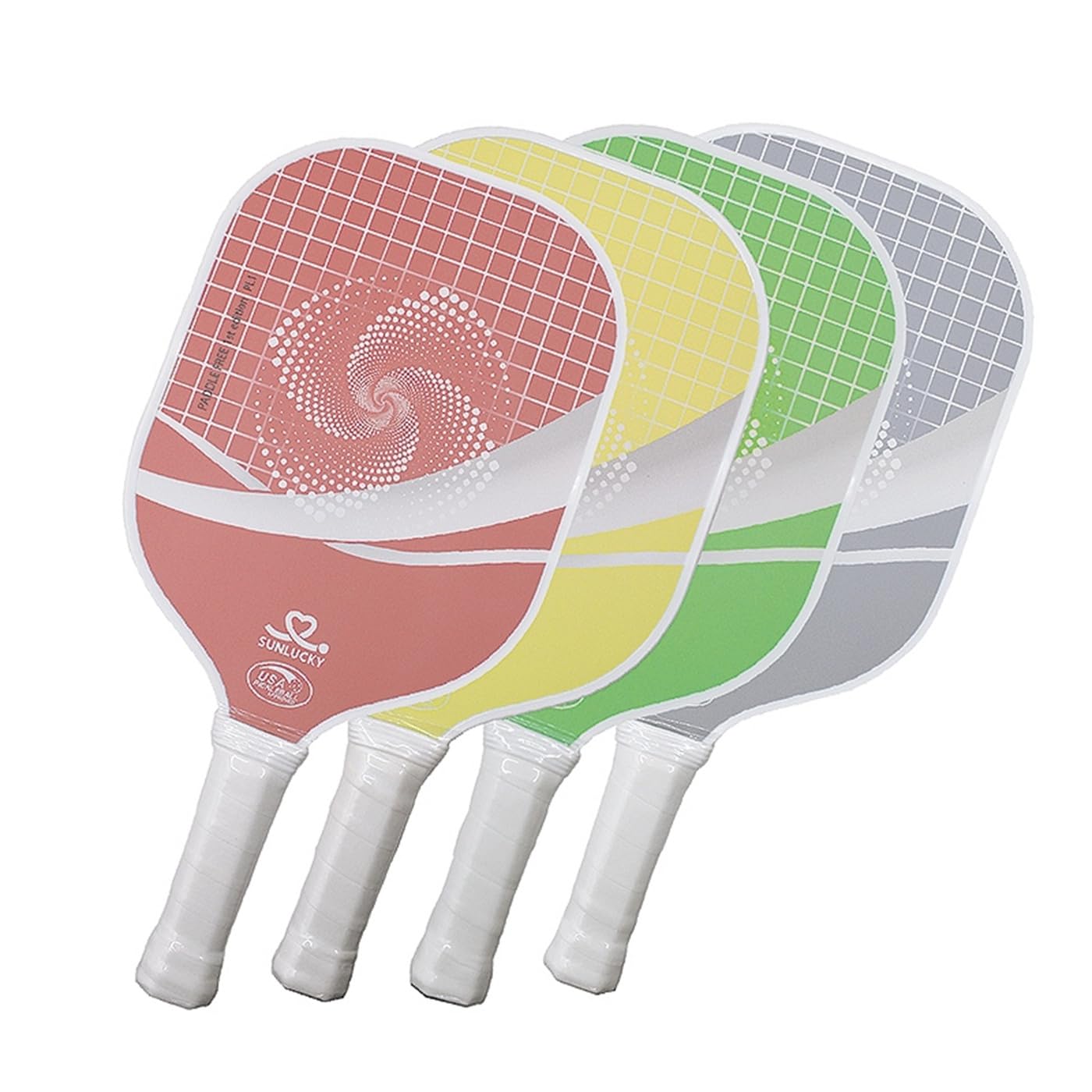 

free pickleball paddle carbon fiber pl1 usa pickleball association certified black чорний