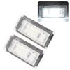 1 Paar 12V 18 SMD LEDs Kennzeichenleuchte Lampe Passend für Mini Cooper S R53 2001 2006
