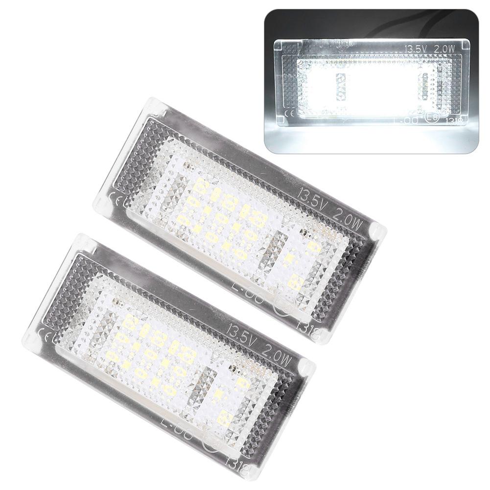1 Paar 12V 18 SMD LEDs Kennzeichenleuchte Lampe Passend für Mini Cooper S R53 2001 2006