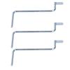 3Pcs Fence Wire Tensioner Handle Stainless Steel Stable Performance Firm Fence Wire Tensioning Tool