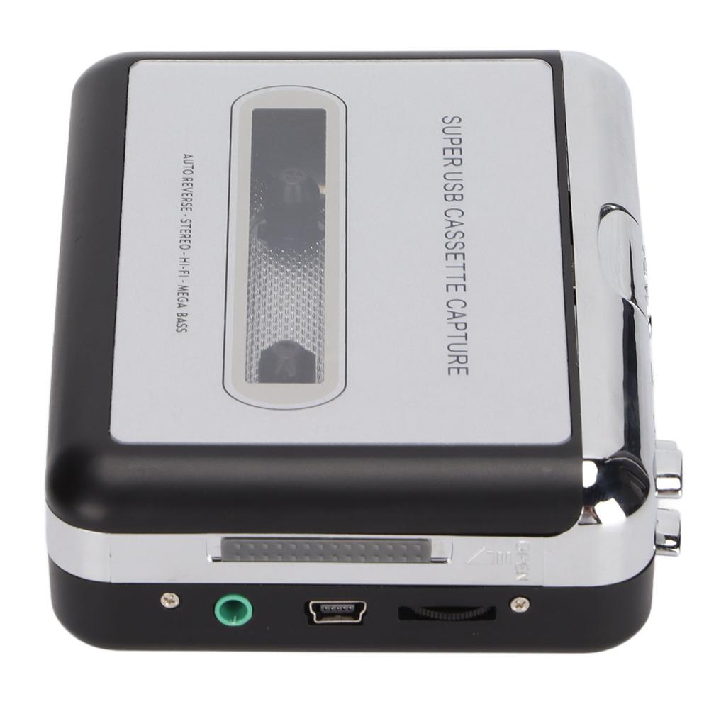 Tape To MP3 Converter Stereo 3.5mm Portable USB Cassette Player with Earphone for Laptop PC