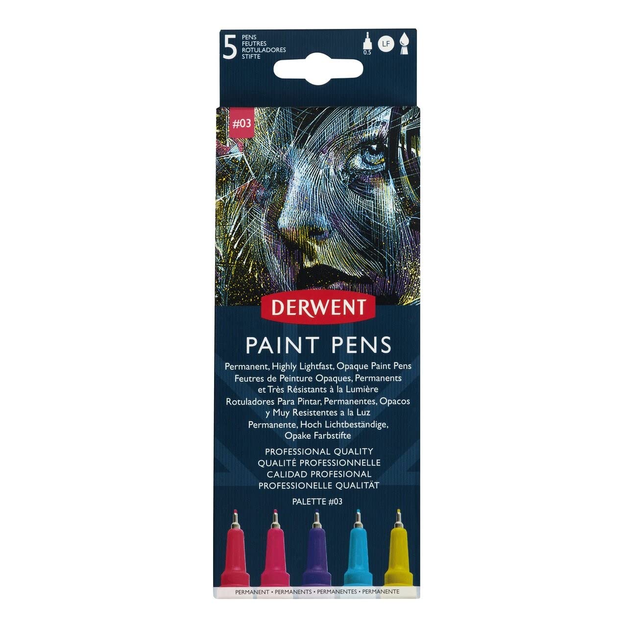 

[Official Japanese Product] Derwent Paint Pen Palette-3 2305520