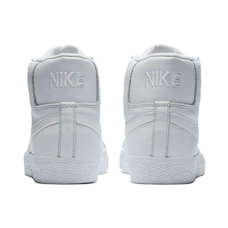 Nike Sb Zoom Blazer Mid Triple White 864349-105