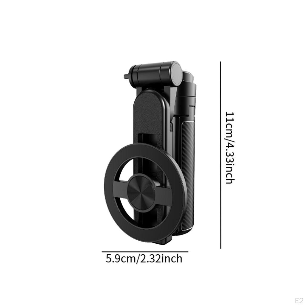 Selfie Rod Travel Tripod Aluminum Alloy Retractable Heavy Duty Rotatable Cellphone Mount Versatile