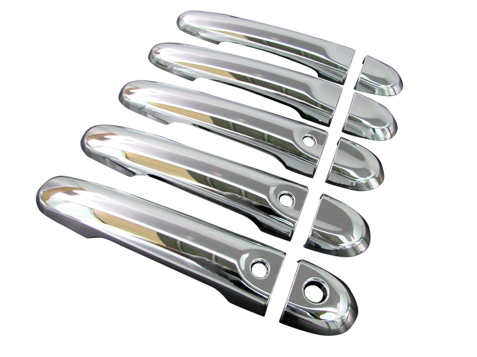 

BRIGHTZ Chrome Door Handle Covers for Cube Z12 Intelligent Key Compatible Cube 763 Series, [MARCH13-NOBU-FS-A2B3C1D4] NZ12,