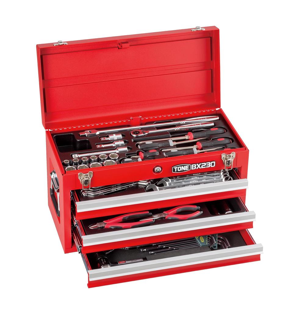TONE Tool Set TSA450 Drive Red Contents 58 Points 12.7mm (1/2")