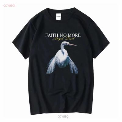 Y2K 2005 Faith No More T Shirt Angel Dust Alternative Metal Band Men's XL Long or Short Sleeves Vintage Washed Stretched