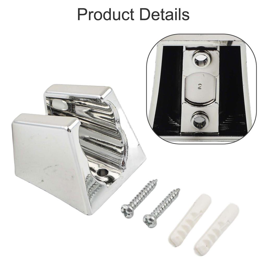 Bracket Shower Head Holder Robust Shower Seat Silver