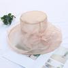 Damen Kentucky Derby Kirchenhut Kleid Fascinator Braut Organza Teeparty Hochzeitshut