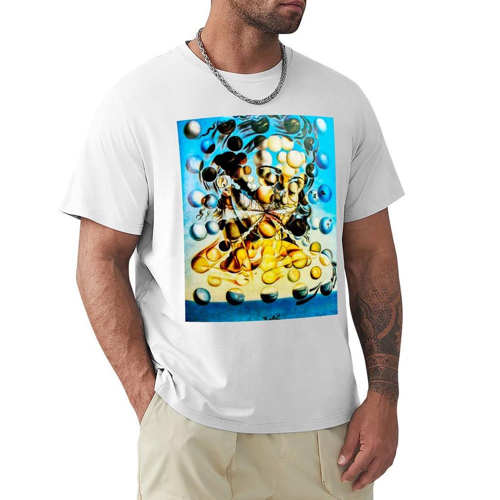 Galatea Of The Spheressalvador Dalí Tshirt Fitness Training Breathable Tee