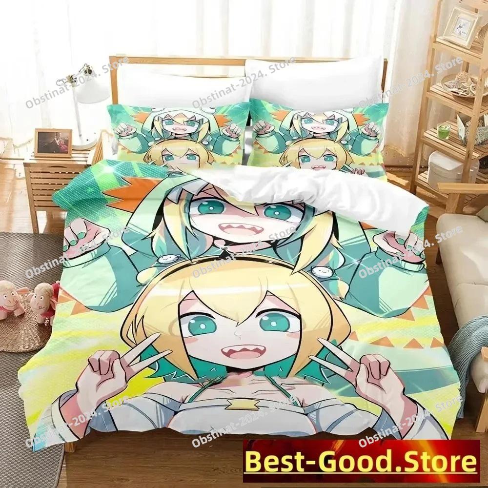 3D Amano Pikamee Anime Bedding Set Printed Duvet Cover Pillowcase Single Double Style Queen King Size Sets Home