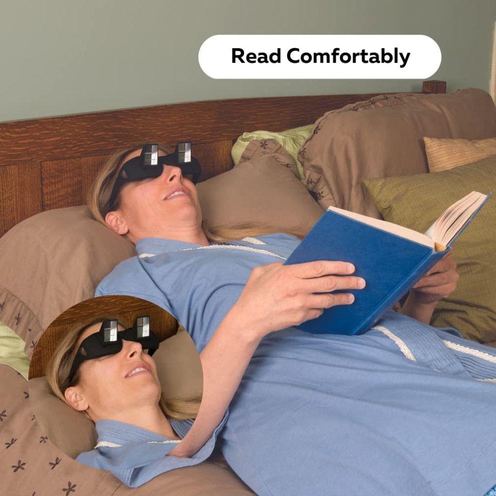 Seated View Lie Down Glasses TV Watching Prismatic Glasses NEW Sit View Prism  Reading