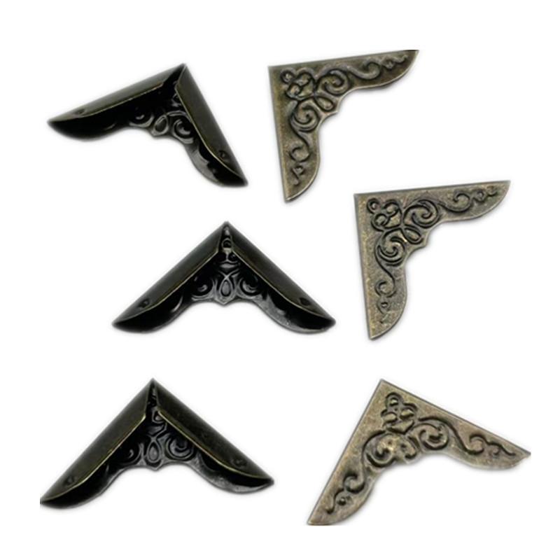 Bronze Chinese Corner Protectors for Furniture and Wooden Boxes