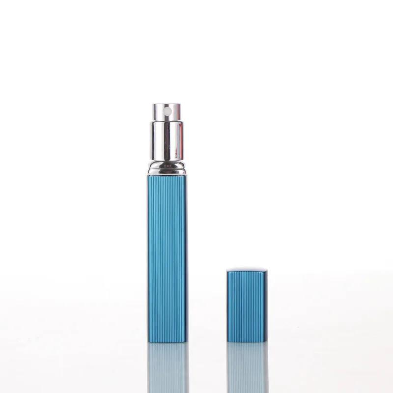 12ml Mini Perfume Refill Bottle Travel Pocket Jars Holder Rechargeable Perfumer Atomizer Spray Empty Glass Bottles Men Women