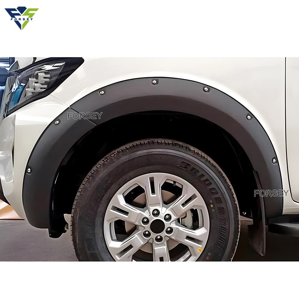 2021 Nissan Navara NP300 Scratch-Resistant Mudguard Fender Flares with Studs
