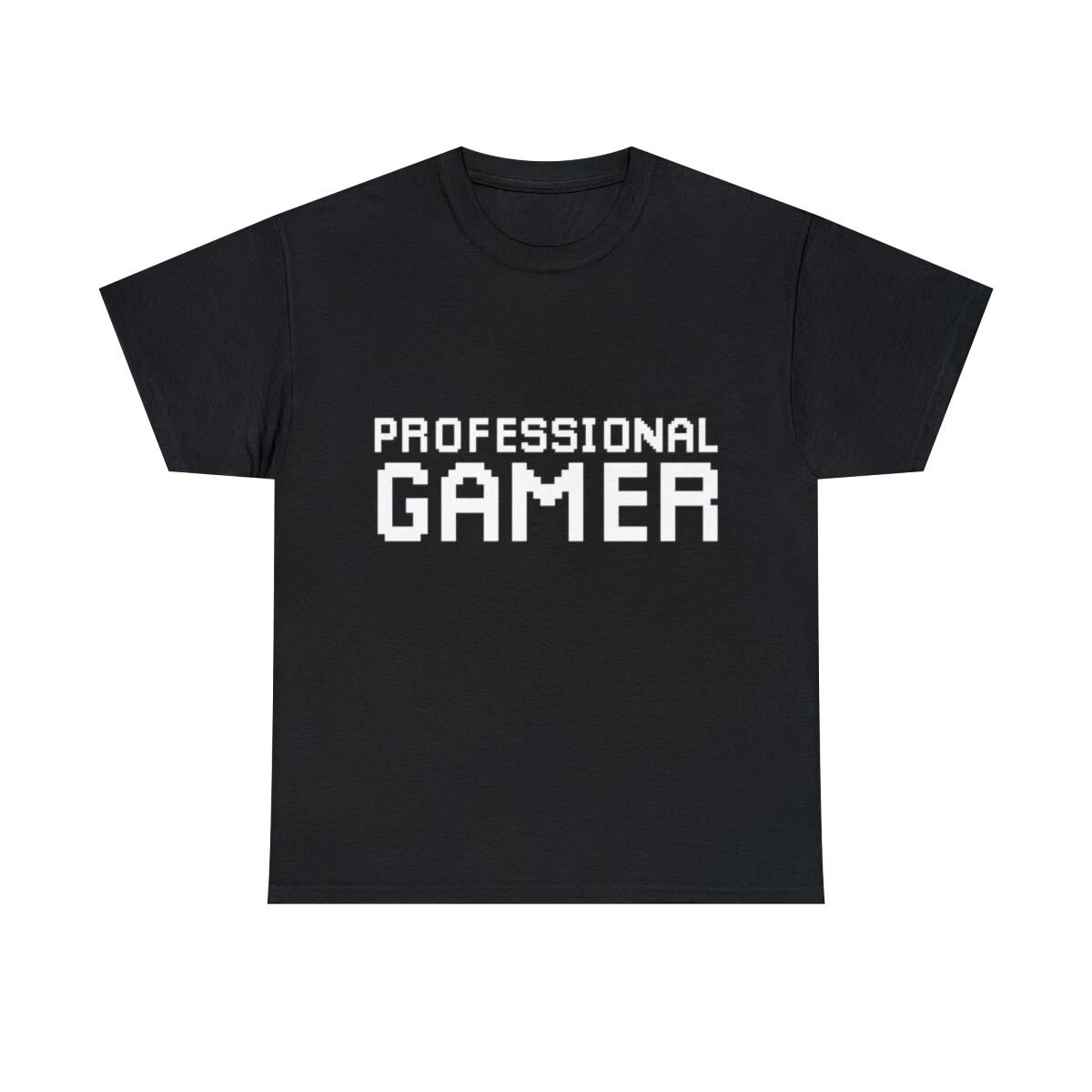 Professional Gamer Graphic Tee Shirt, S-5XL 4XL