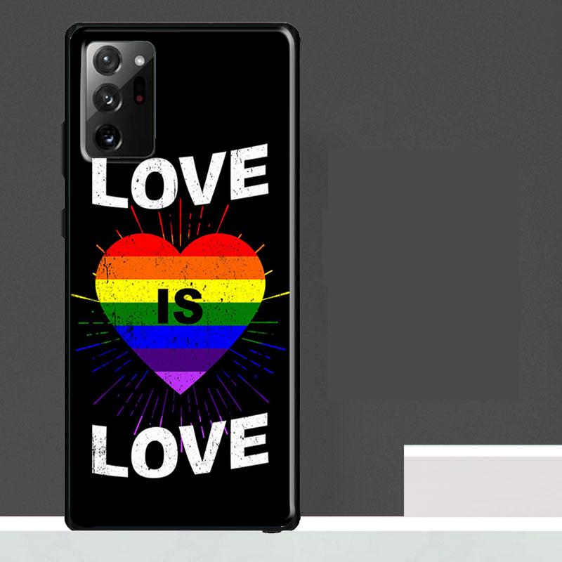 Gay Pride Flag LGBT Case For Samsung Galaxy S25 Ultra S23 S22 S21 S24 Ultra S9 S10 S20 Plus S25 FE Phone Cover