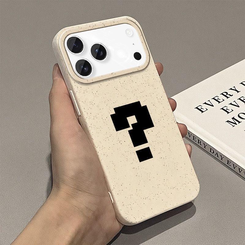 

Pixel Question Mark Design Phone Case for iPhone 17PROMAX, 15, 14, 13 16 Pro Max