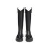 TEENMIX Women's Leather Knight Long Boots KTX08DG4
