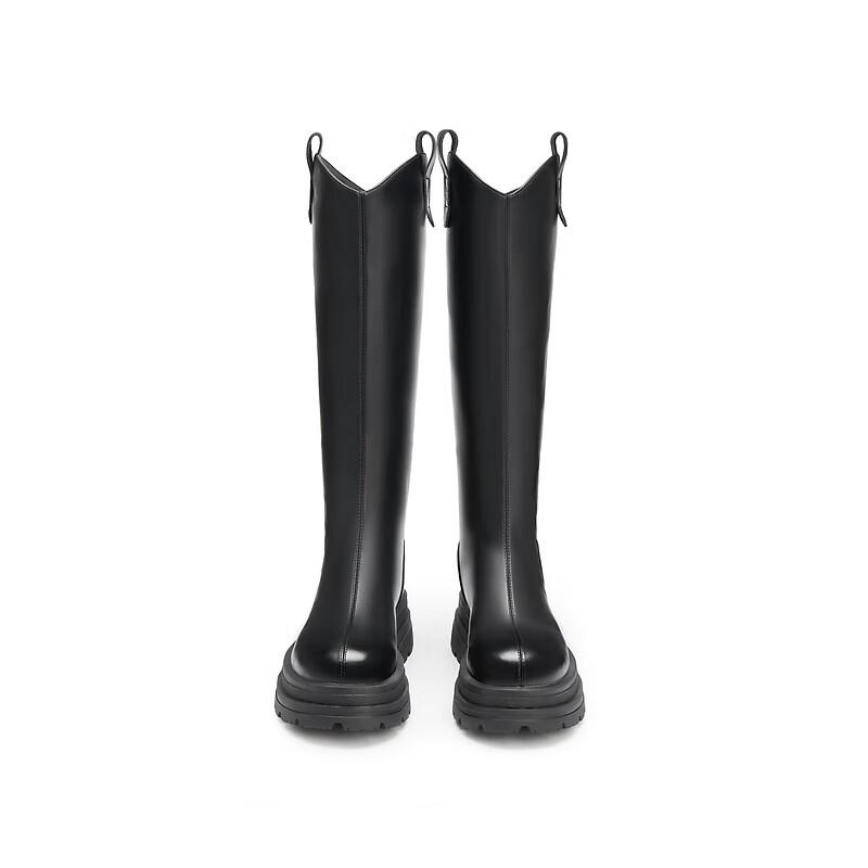 TEENMIX Women's Leather Knight Long Boots KTX08DG4