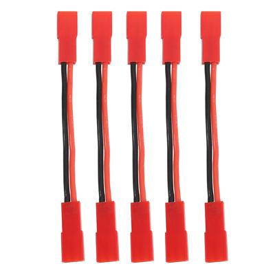 5PCS JST Female To JST Female Connector 22AWG 2 Inch RC Motor ESC Conversion Cable Plug Wire