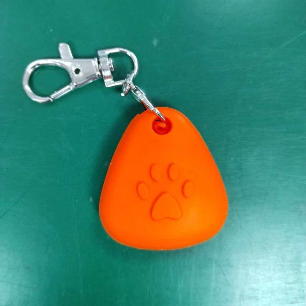 LED Luminous Silicone Triangle Dog Tag - Nighttime Anti-Lost Pendant & Backpack Light