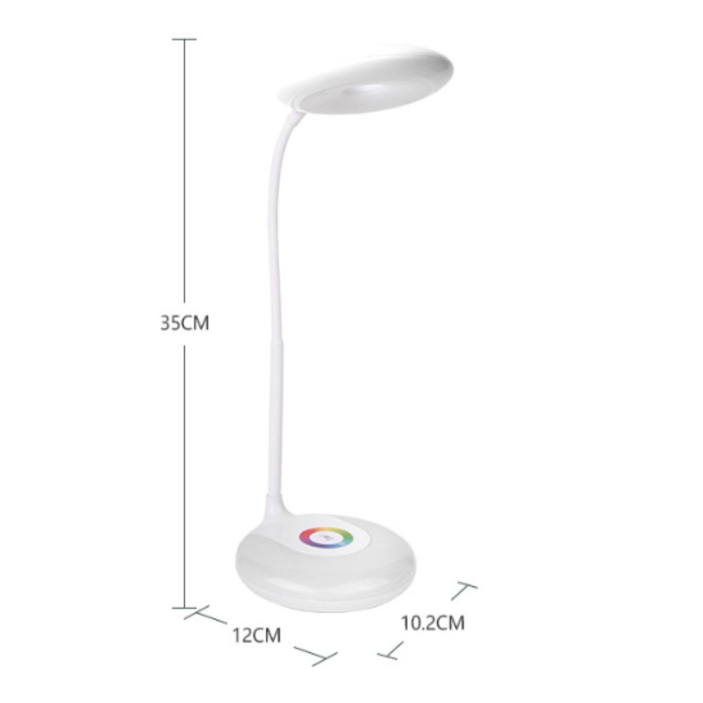 Soft Light Color Changing Lamp Dimmable Touch Control Night Light Ambient Light Desktop Lighting