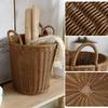Laundry Basket Bin with Handles Organizer Hamper Pp Material Modern Elegant Design Suitable for