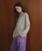 Seutyudioaenpaleukeu Striped Knit_Grey