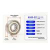 2Pcs Non-Magnetic Antirust Ball Bearing 6200 6201 6202 6203 6204 6205 6206 2Z 304 Stainless Steel Bearings