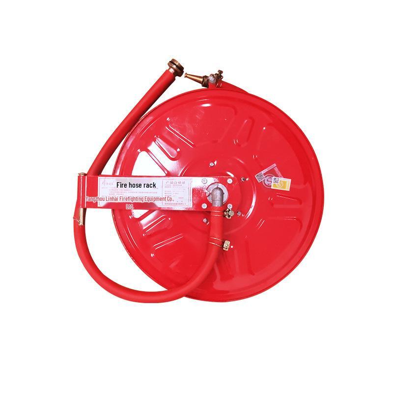 Lightweight Fire Hose Reel - 20/25/30 Meters, 0.8/1.6 Mpa Self-Rescue Fire Hydrant Box