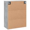 Wall Cabinet Concrete Grey 69.5 x 34 x 90 cm Particleboard