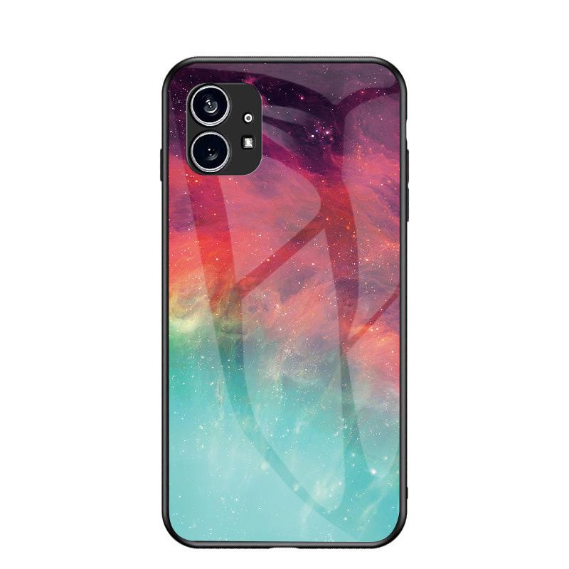 

Чехол Nothing Phone Starry Sky Glass - защитный чехол с мягким краем Nothing Phone