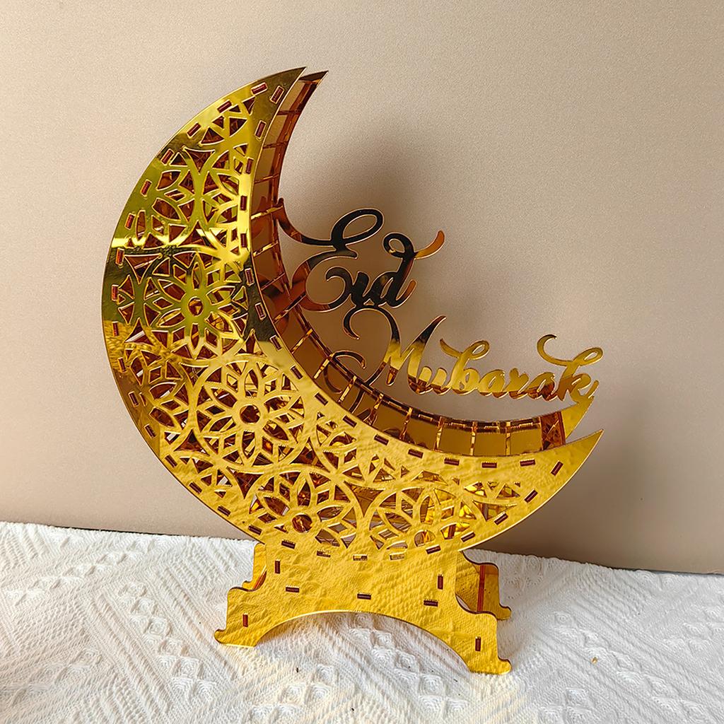 Ramadan Decorations Home Acrylic Ornament Home Decoration Ornaments Small Night Lights Table