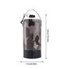 Compact and Lightweight Camping Shower Bag User-Friendly On Off Switch Solar Powered Heat Absorbing Design with Durable Build
